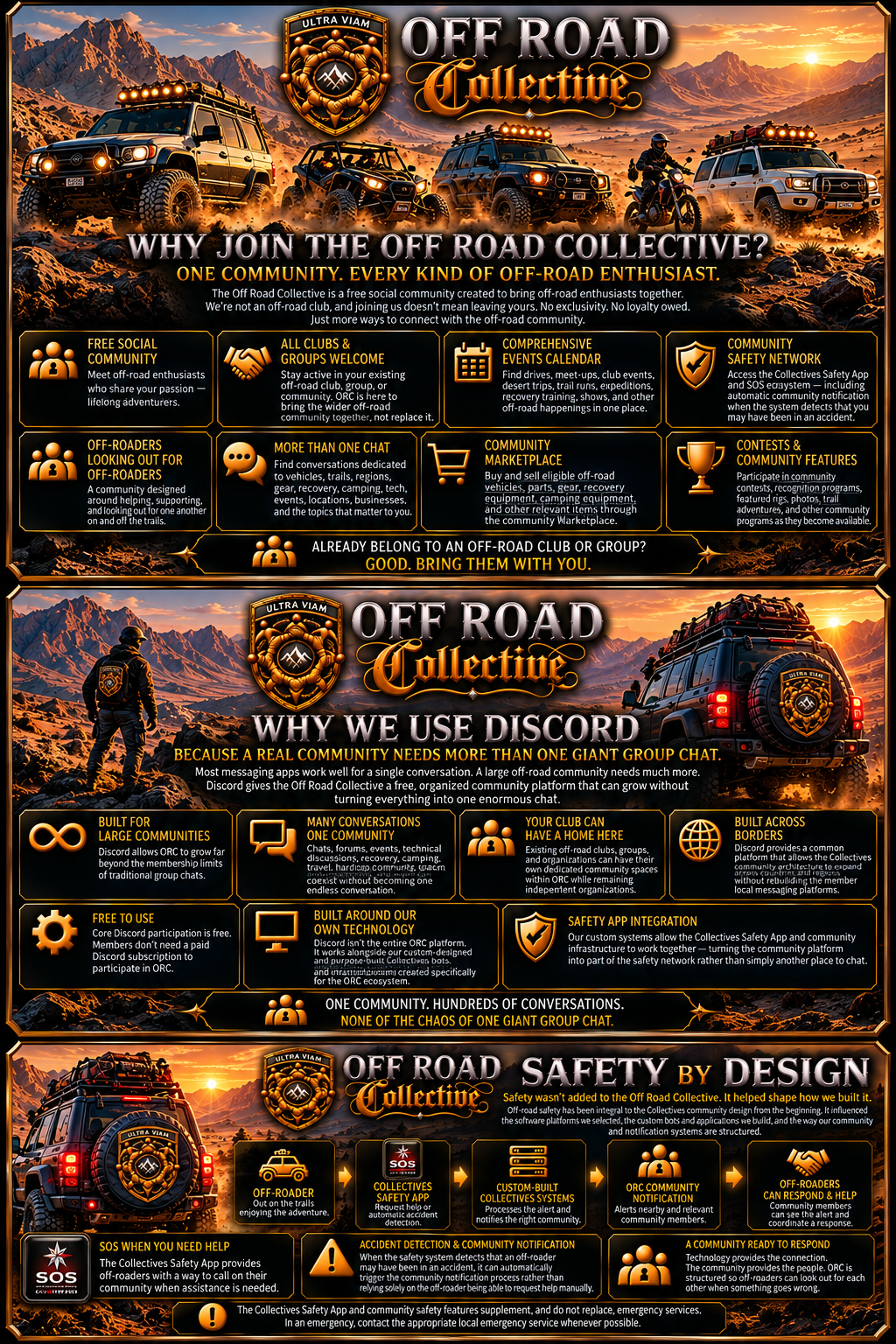 Why join Off-Road Collective, why the community is built on Discord, and how safety is part of the design.